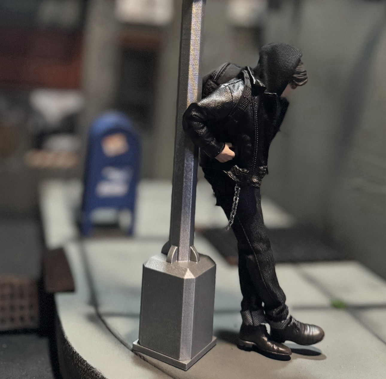 1:12 Scale Street Light Set – 3-Pack Diorama Accessories for Action Figures