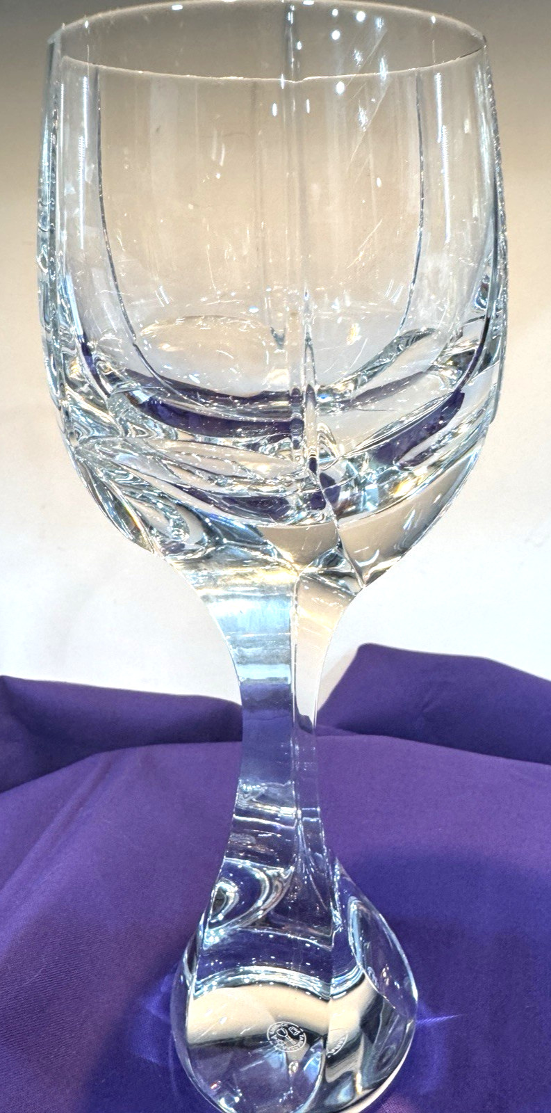 Baccarat Neptune Claret Wine 7 3/4 inch Glass (s) MINT & Guaranteed