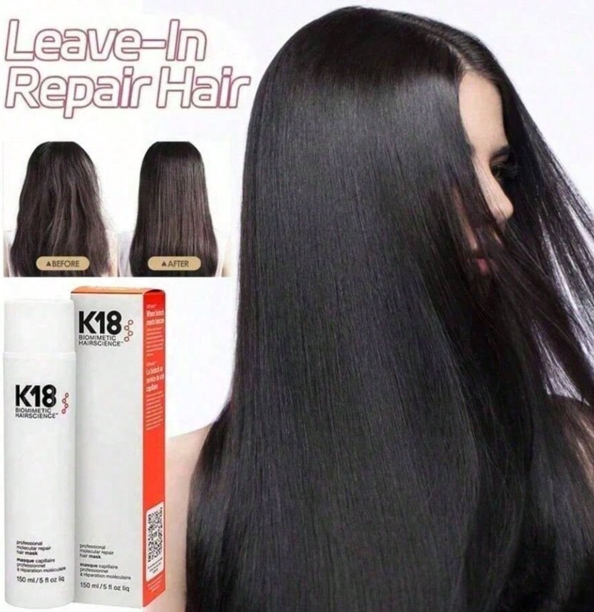 K18 Leave In Molecular Repair Hair Mask 150ml/5oz Hair Treatment (2 Pack)