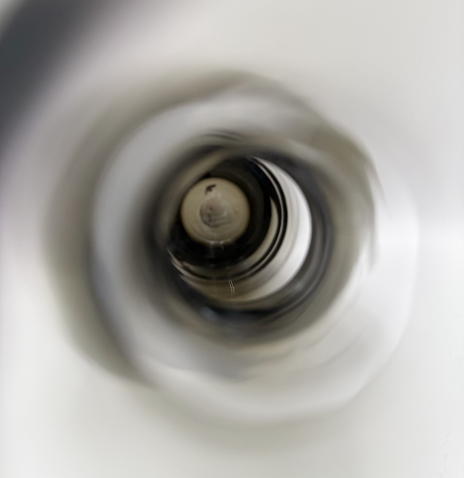 Charcoal Smoke 💨 Vintage Glass Vase 🏺 or Decanter No Stopper Gray Green 🖼️