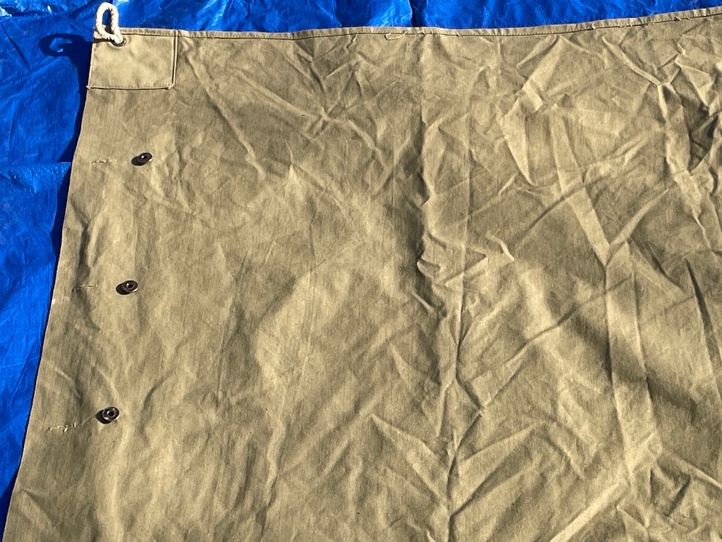 Original M1910 US Military Shelter Half EARLY RARE WW1 Doughboy Pre WW2 Tent Pup