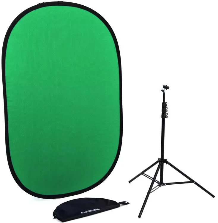 On-Stage Stands VSM3000 Green & Blue Screen Kit  Auth Dealer! Fast Free Shipping