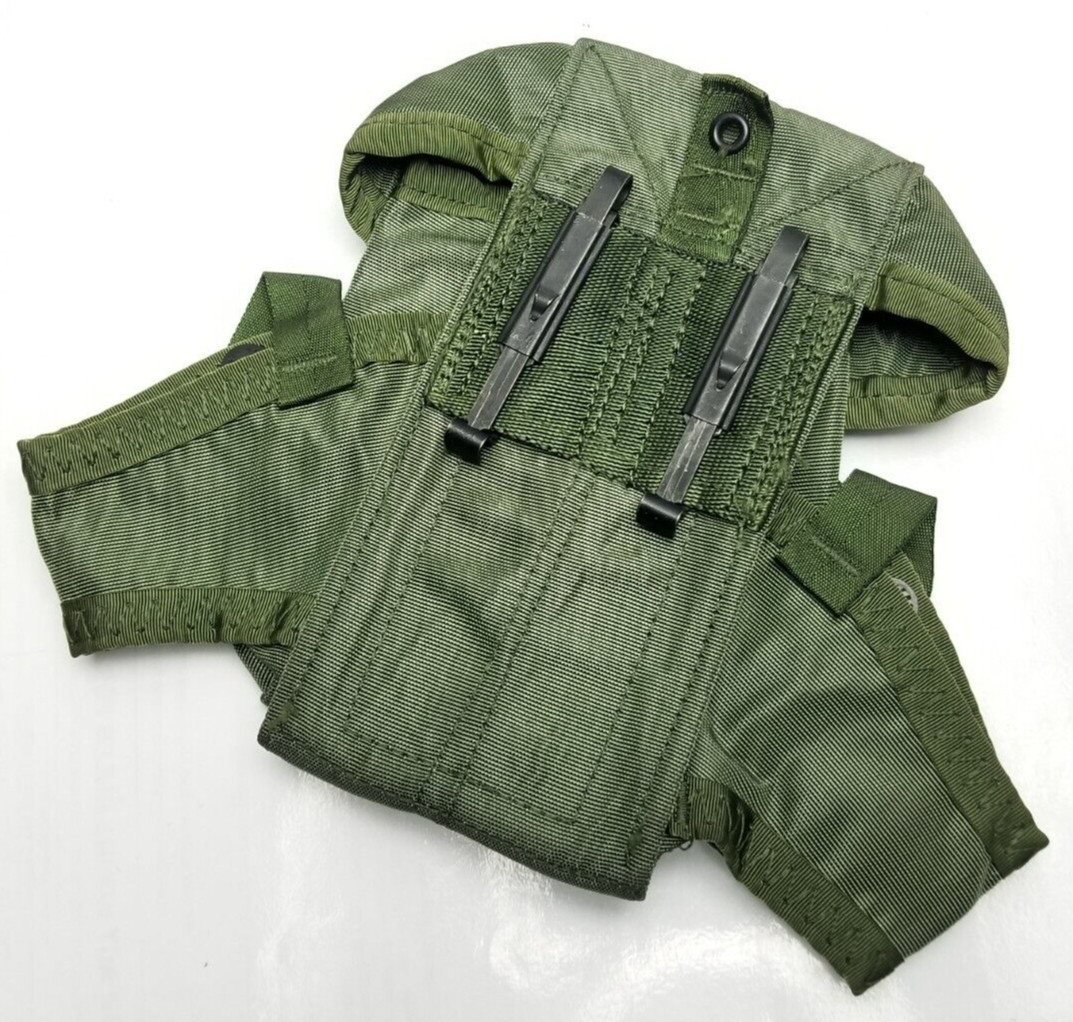 US Military Alice Magazine Pouch LC1 Small Arms Ammo Case Green 30 Mag MINT