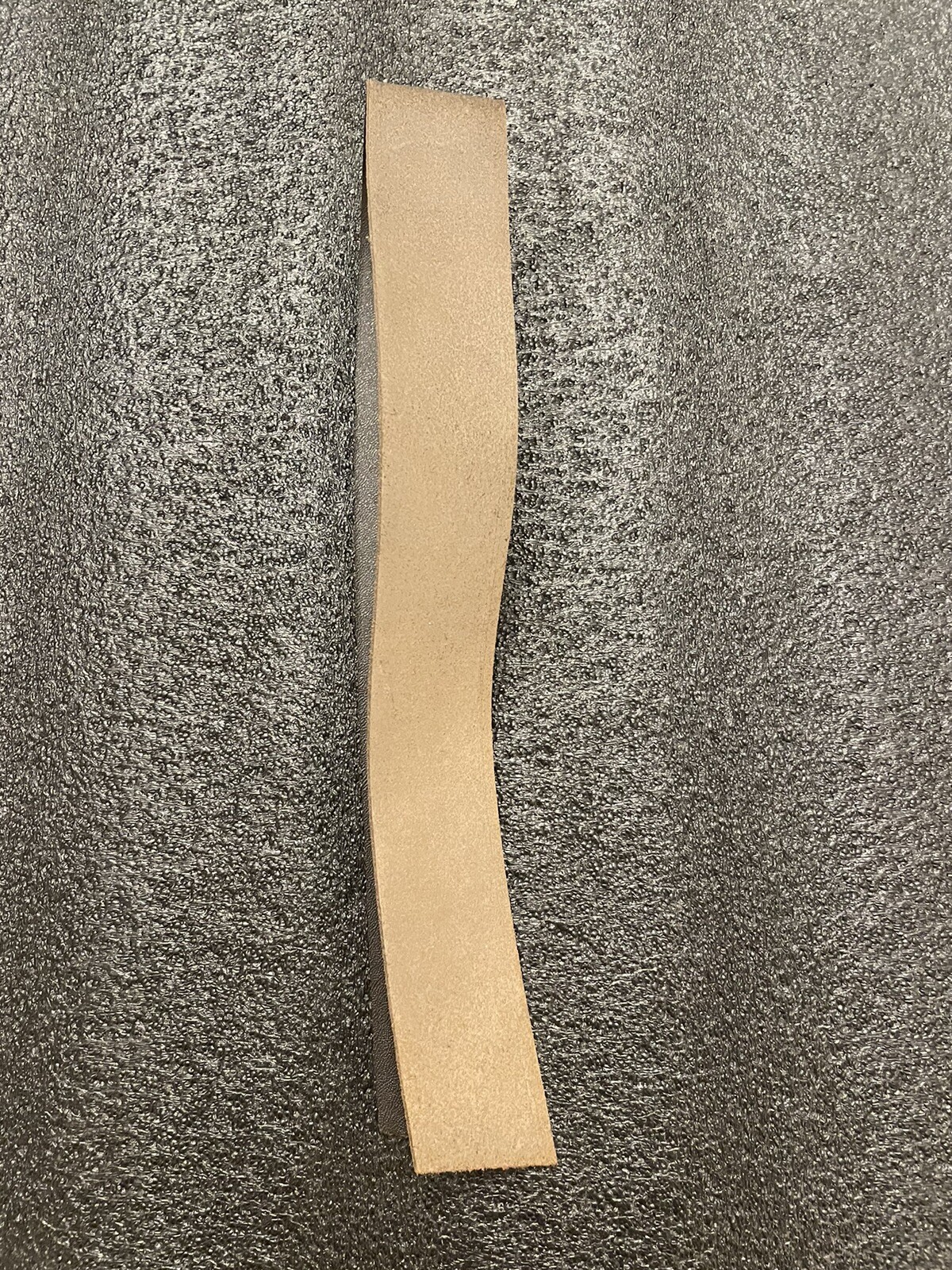 ORIGINAL WWII WW2 US-GERMAN VISOR CAP/HAT LEATHER SWEATBAND FOR PARTS OR REPAIR