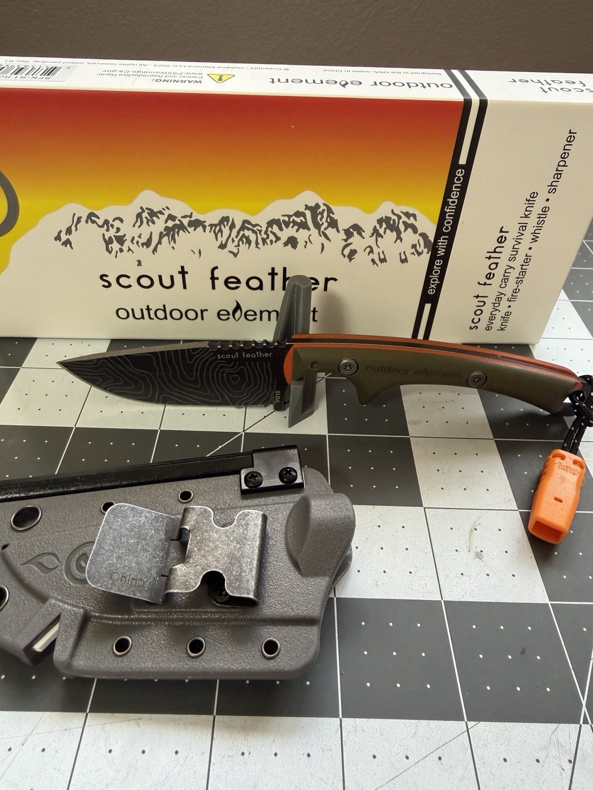 Outdoor Elements Scout Feather Topo Limited Edition