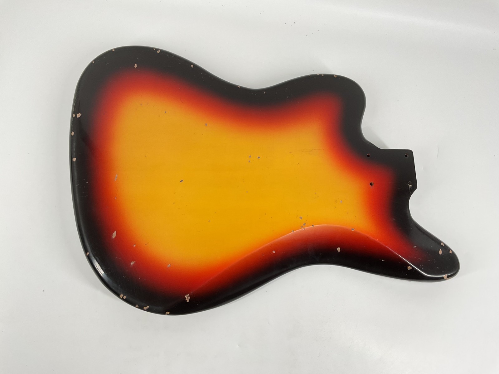 MJT Official Custom Vintage Aged Nitro Guitar Body Mark Jenny VTJG 3-Tone Burst