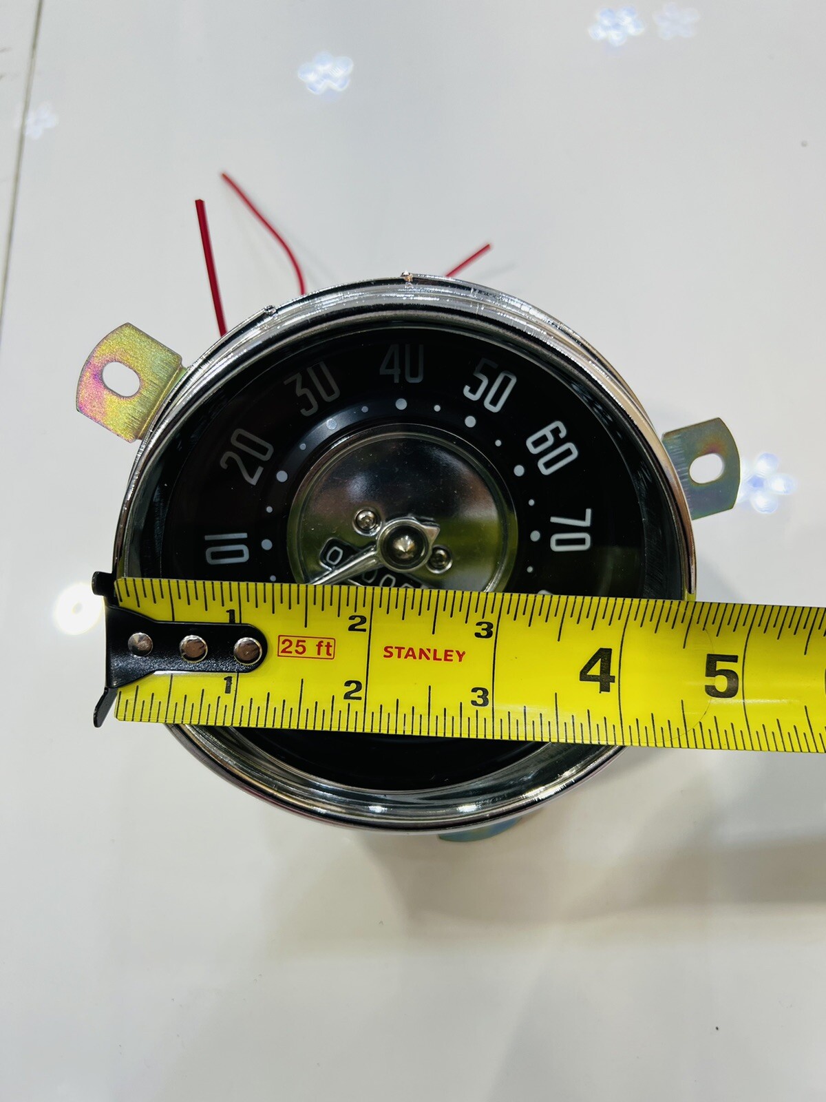 1951 - 1952 Chevrolet Deluxe Belair, Nomad, Board Speedometer And Gauges 12 V.