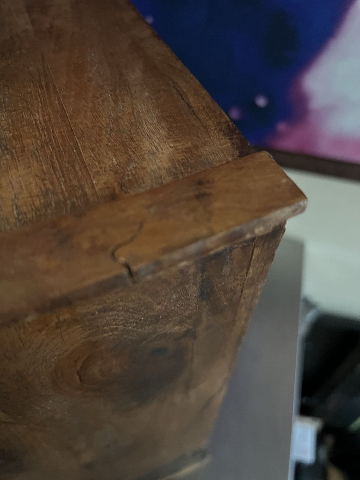 Antique Solid Wood Eight Drawer Collector's Chest | 16.25” x 12.5“ x 6.75” TLC