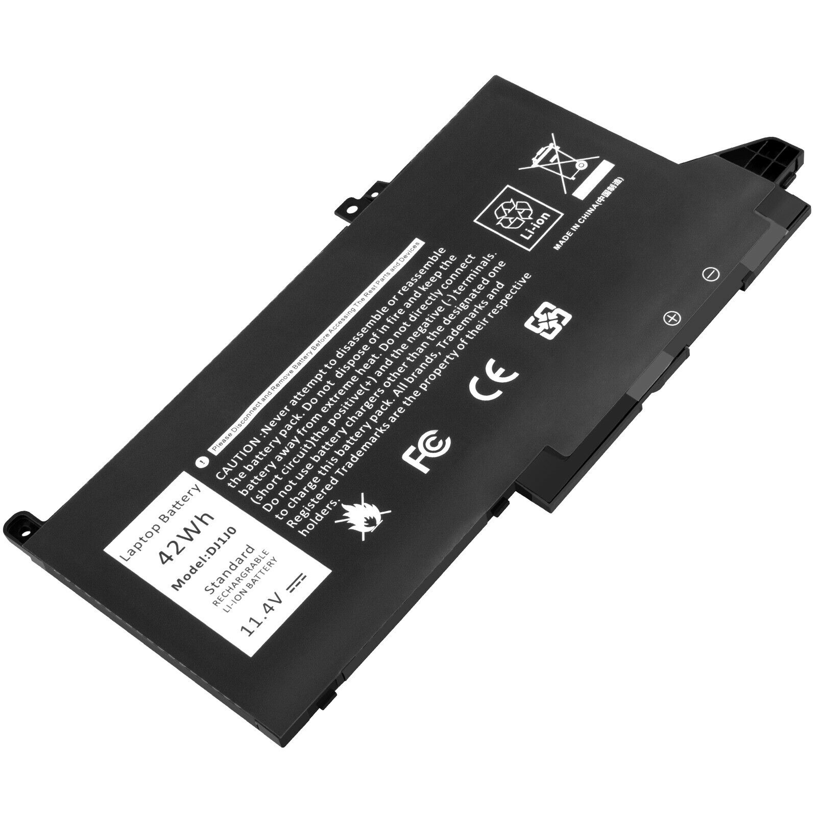 Battery DJ1J0 F3YGT For Dell Latitude 7280 7290 7380 7390 7480 7490 E7280 E7480