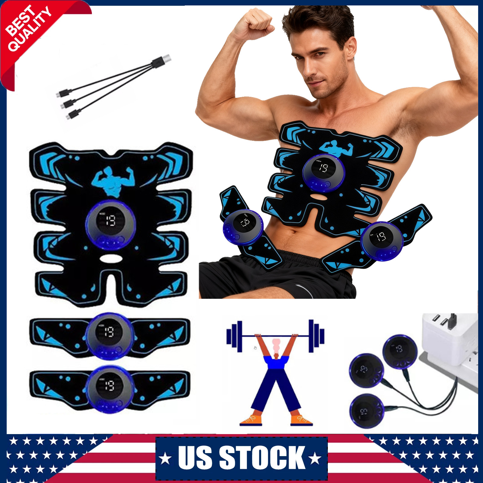 2026 NEW Tactical x Abs Stimulator 2025 V2 Upgraded Ultimate ABS 360 Stimulator