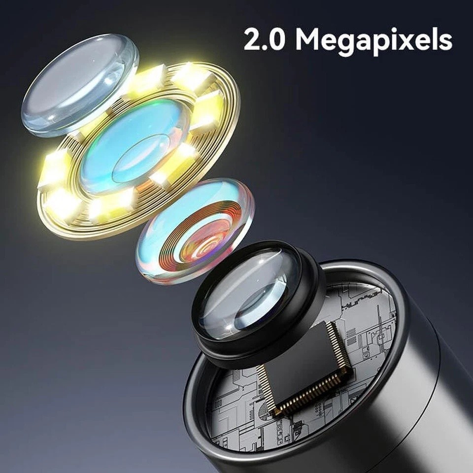 1600x Zoom 8 LED HD USB Microscope Digital Magnifier Endoscope Video Camera US