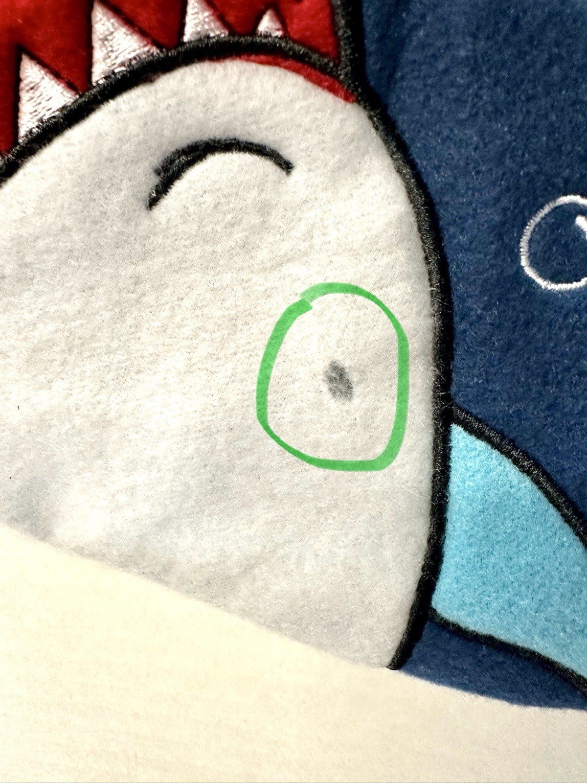 Here Comes Santa Jaws 18” Christmas Stocking