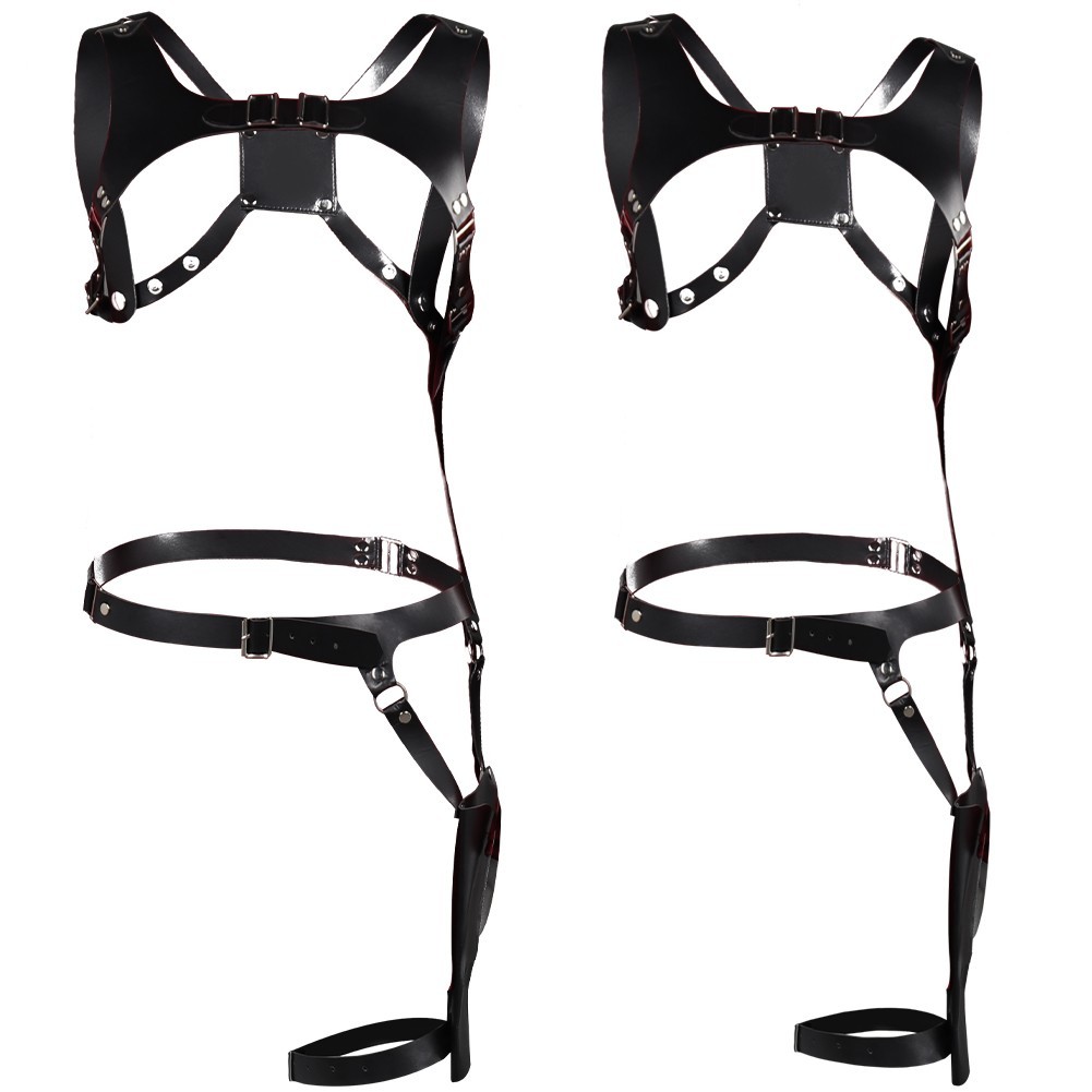 RE4 Remake Ada Wong Harness Shoulder Holster Harness Gun Bag Halloween Cosplay