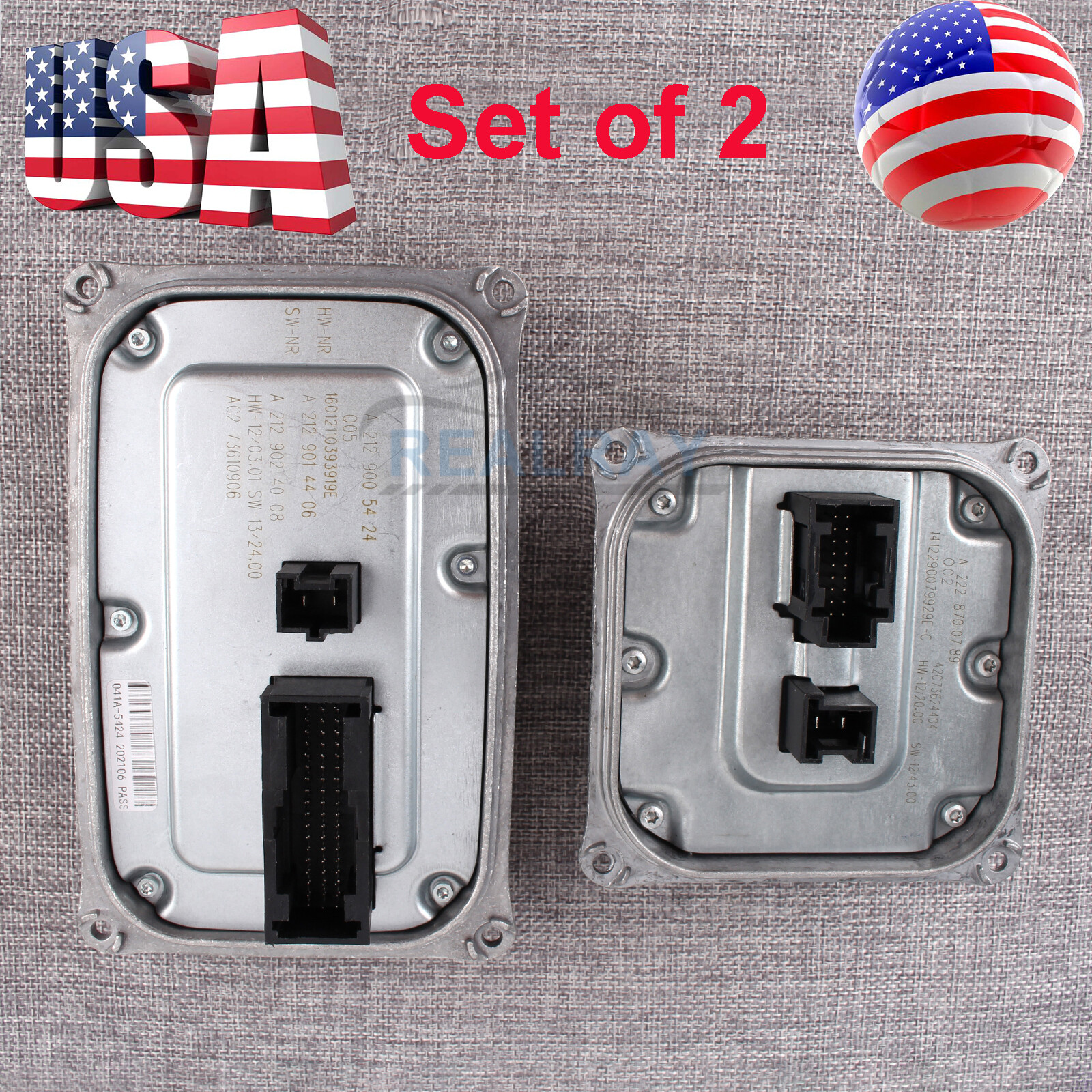 A2129005424 For Mercedes W212 E-class Headlight Ballast LED Control DRL Module