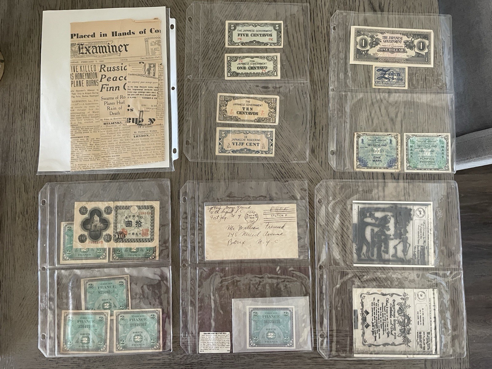 WWII Military and Home Front Ephemera Lot - Ration Books, V-Mail, Manuals