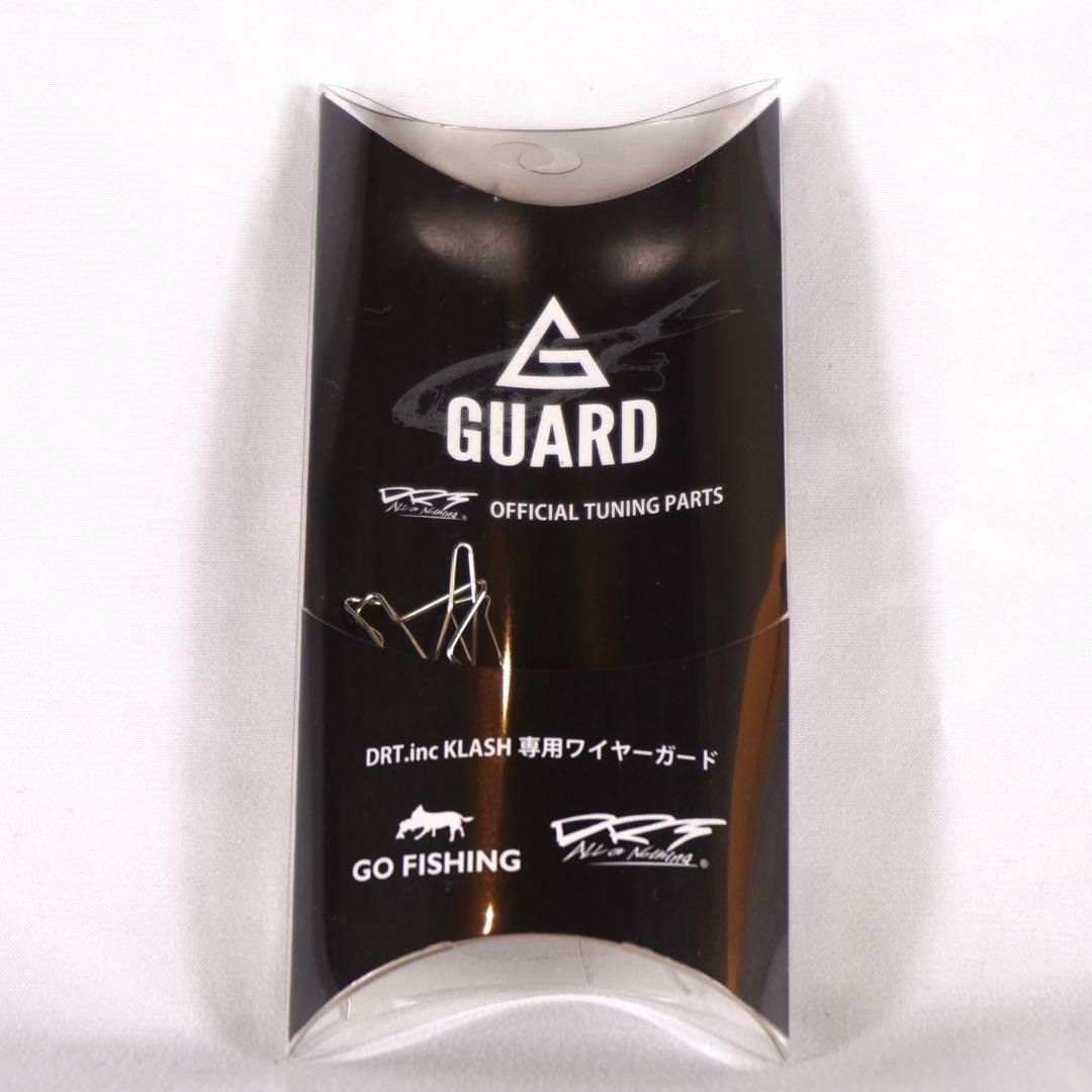 DRT × GO FISHING TiNY KLASH G GUARD SILVER WIRE GUARD 2pcs NEW Japan
