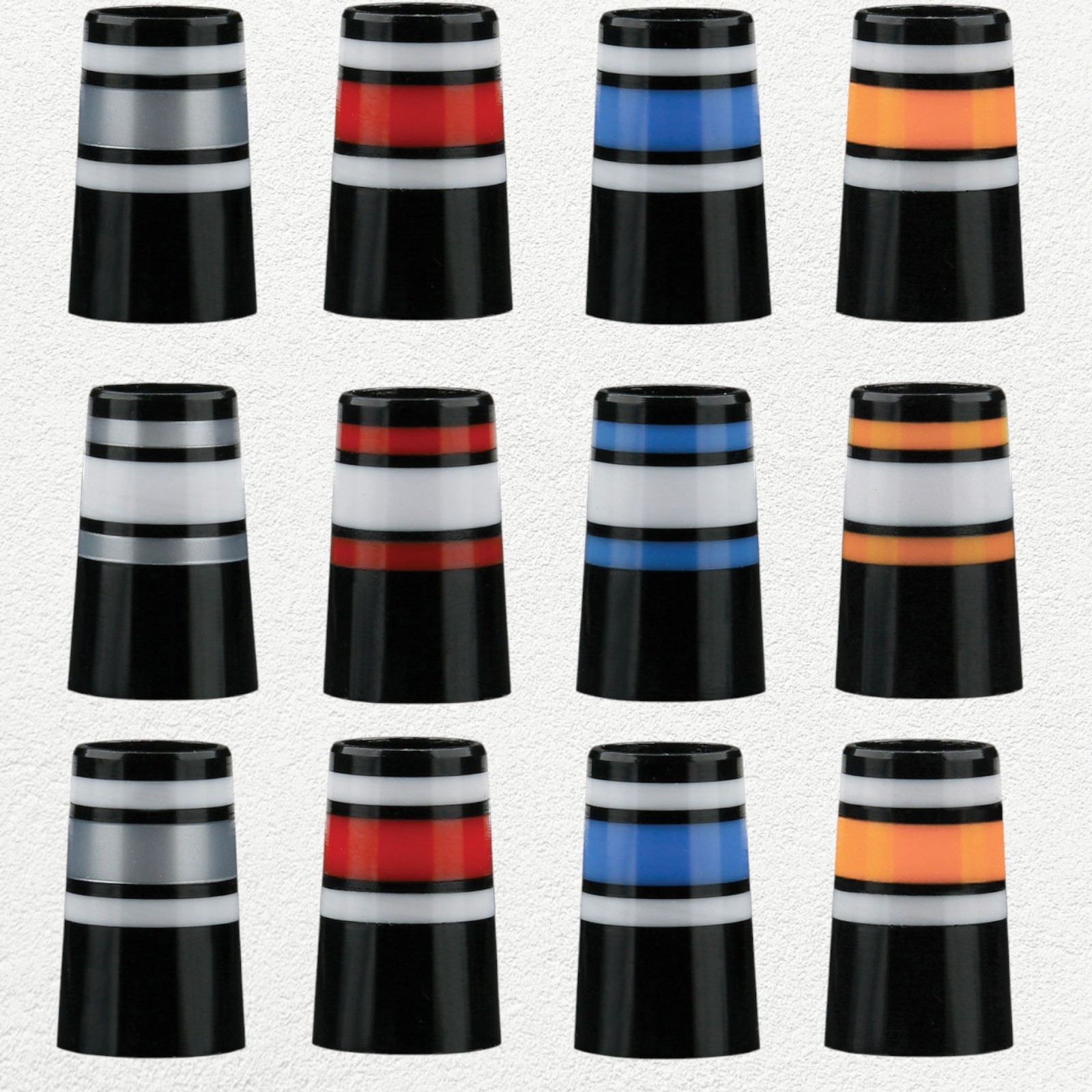 The GolfWorks 8R Designer Iron Golf Club Ferrules 12 Pack – Fits .370 & .355 New