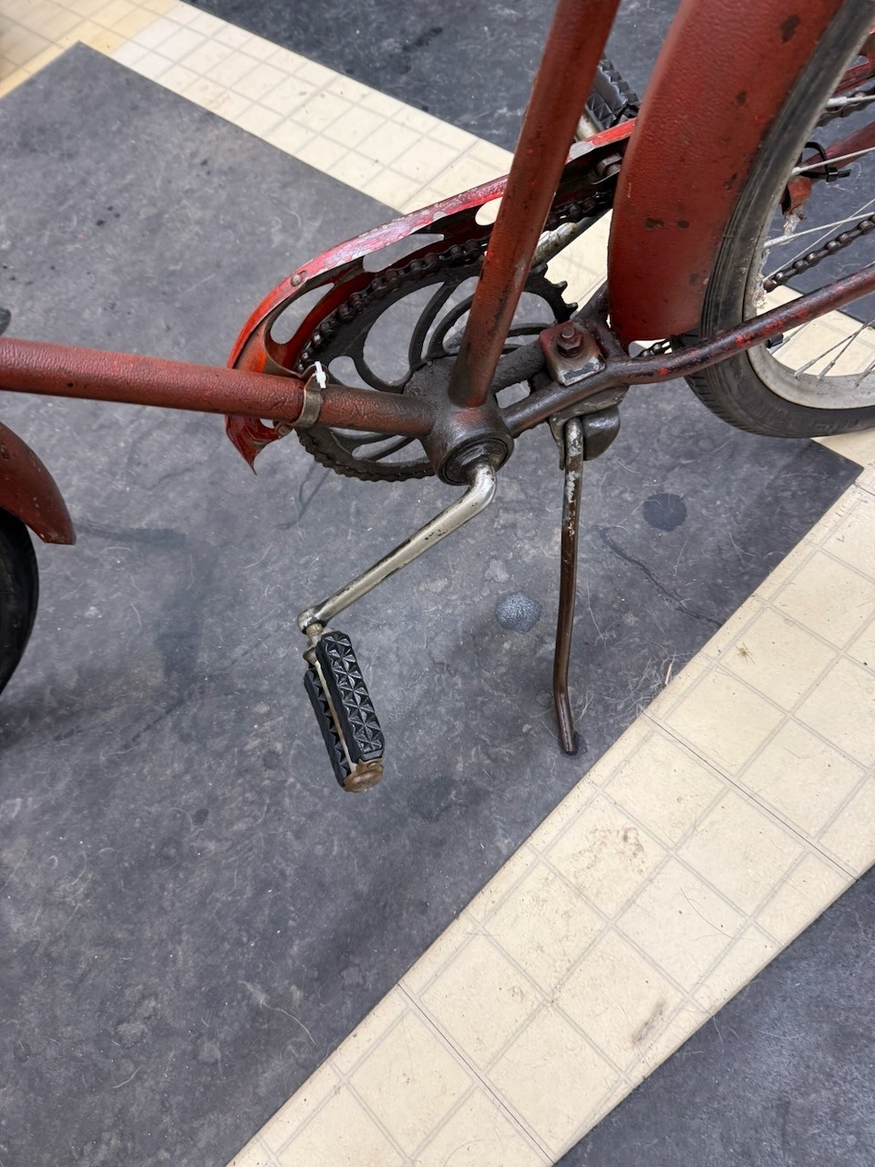 Western Flyer Mens 26" Bicycle 1940's? Vintage Rusty Rat Rod Cruiser