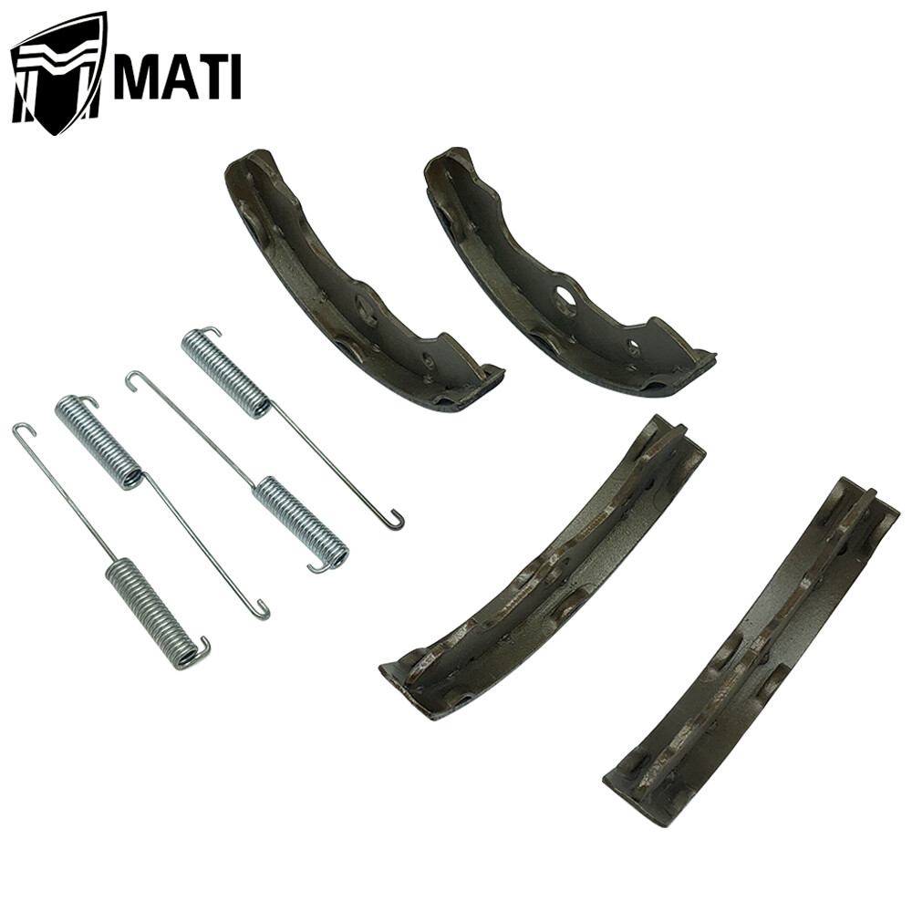 Front Brake Wheel Cylinders w/Shoes Kit for Honda Rancher 350 400 TRX350 TRX400