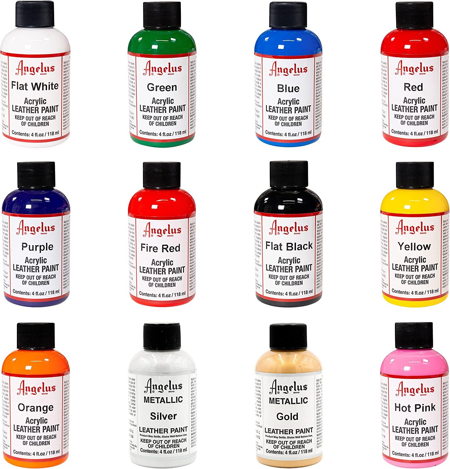 Angelus Acrylic Leather Paint 4oz