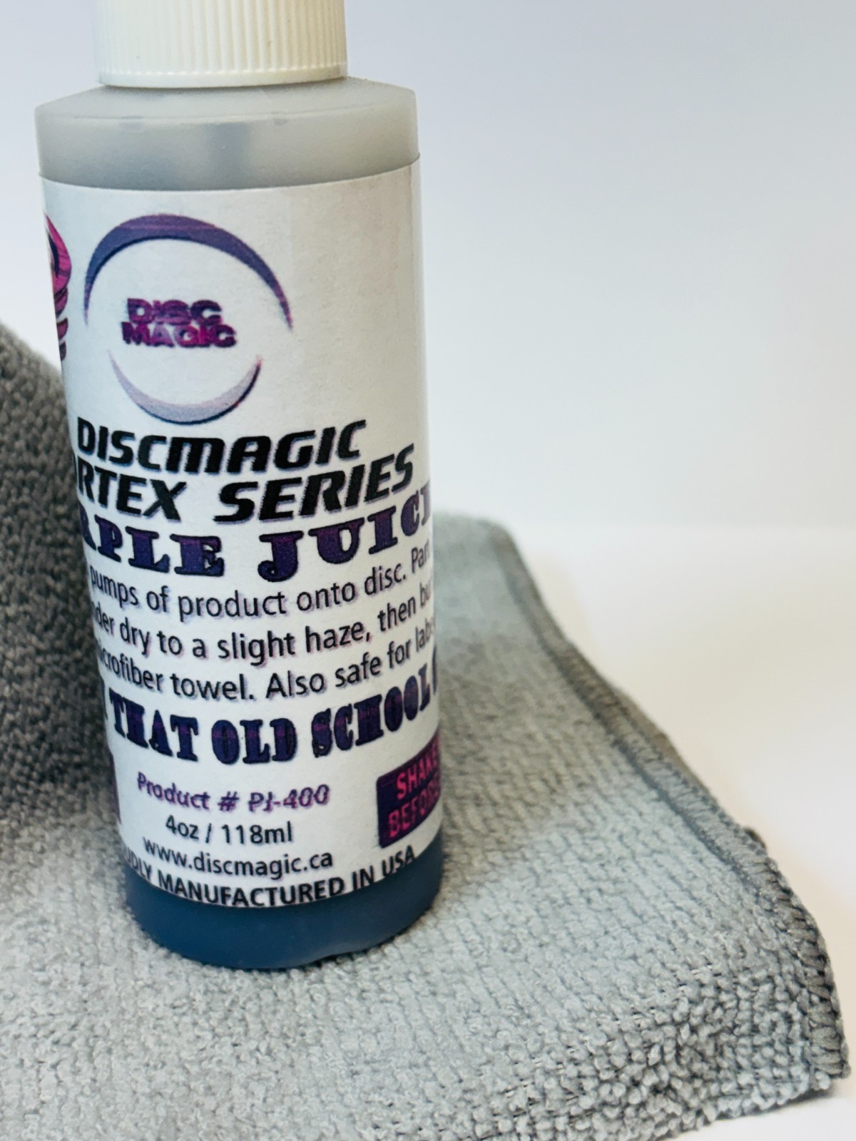 PURPLE JUICE! The Legendary Disc Cleaning Spray from Discmagic! Now in 4oz !