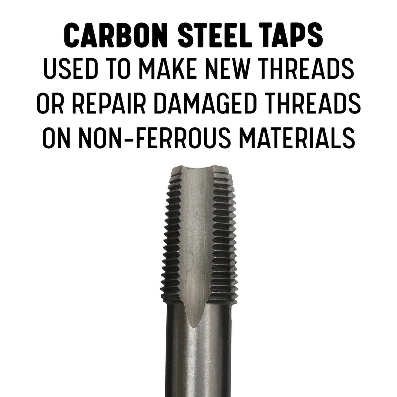 1/16"-27 NPT Pipe Tap , Carbon Steel, DWTPT Series