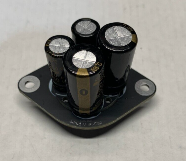 Multi Section Sector Capacitor Circuit Board KIT 600V up to four Capacitors 4in1