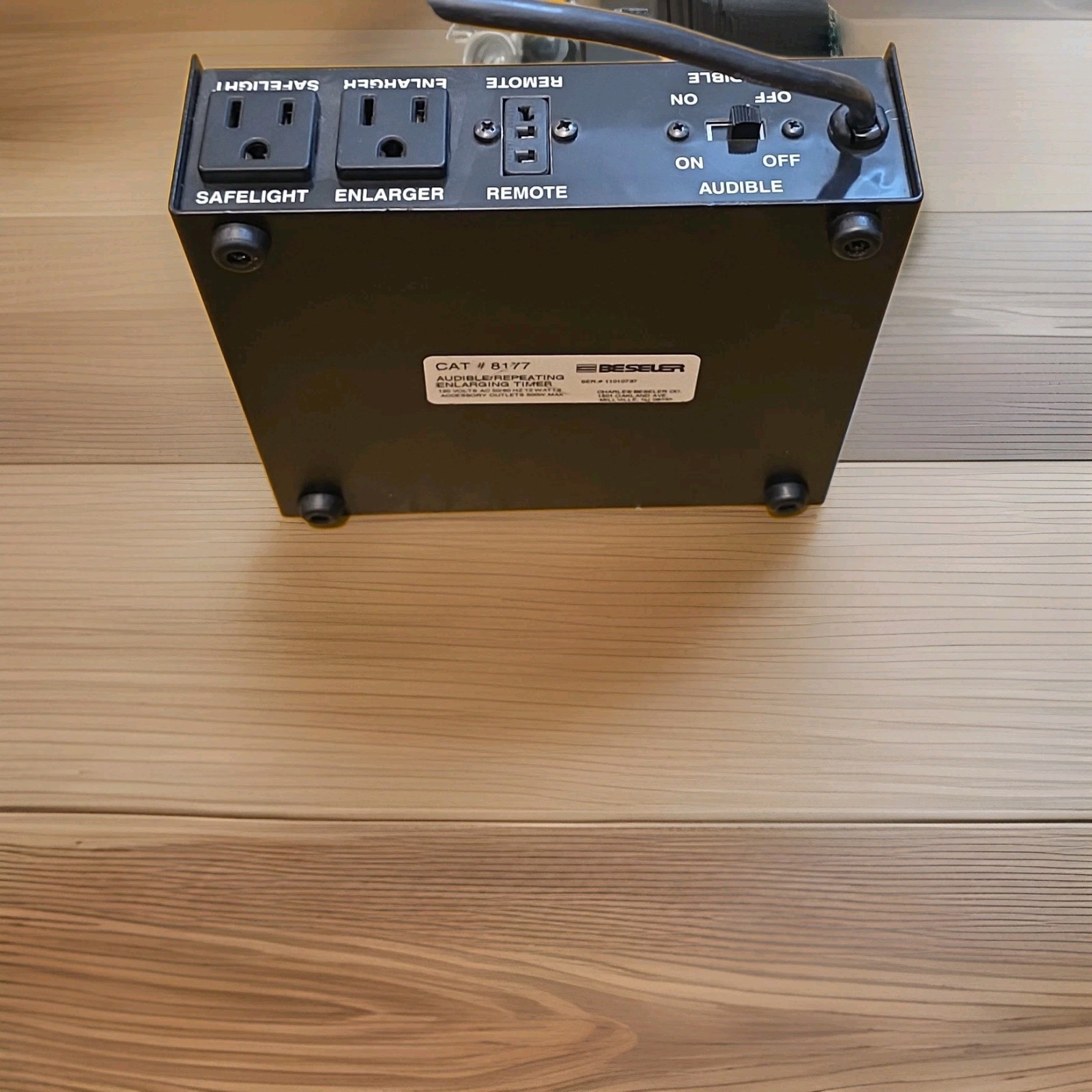 Beseler Audible/Repeating Enlarging Timer 8177 Tested Works