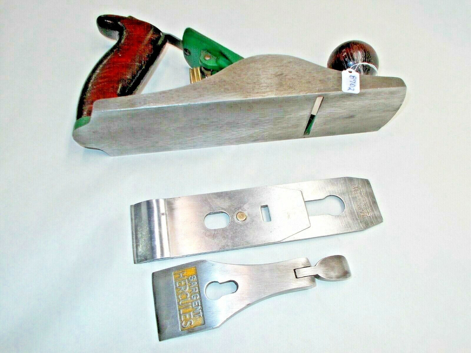 SARGENT & Co. HERCULES Woodworkers Wood Plane, 1-3/4" Wide Blade, 9-3/4" Lg, USA
