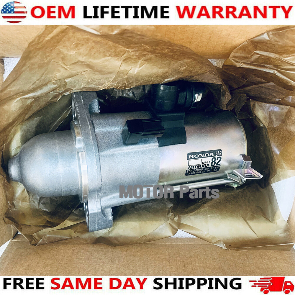 OEM Starter Motor 31200-5A2-A52 for 2013-2017 Honda Accord 2.4L 2015-2016 CR-V