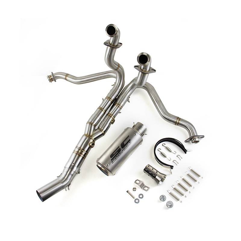 For Kawasaki Ninja ZX6R ZX636 2009-2026 Full Exhaust System Header Muffler Pipe