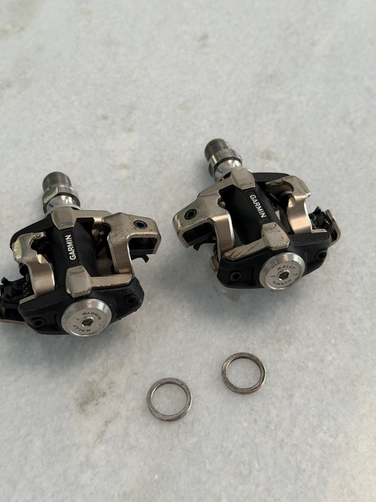 Garmin Rally XC200 Dual Sensing Power Meter Pedals MTB