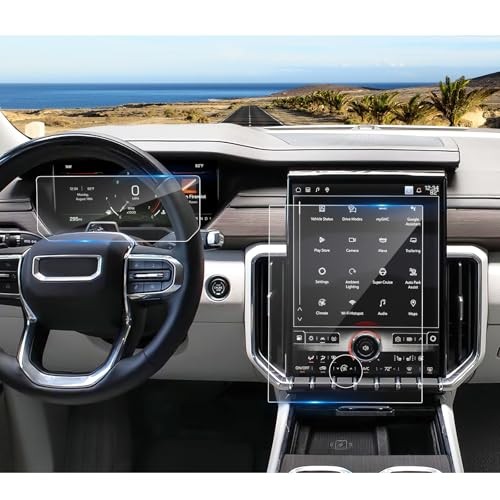 2024 2025 2026 Acadia Screen Protector for GMC for 11Inch Dash+15Inch Navi