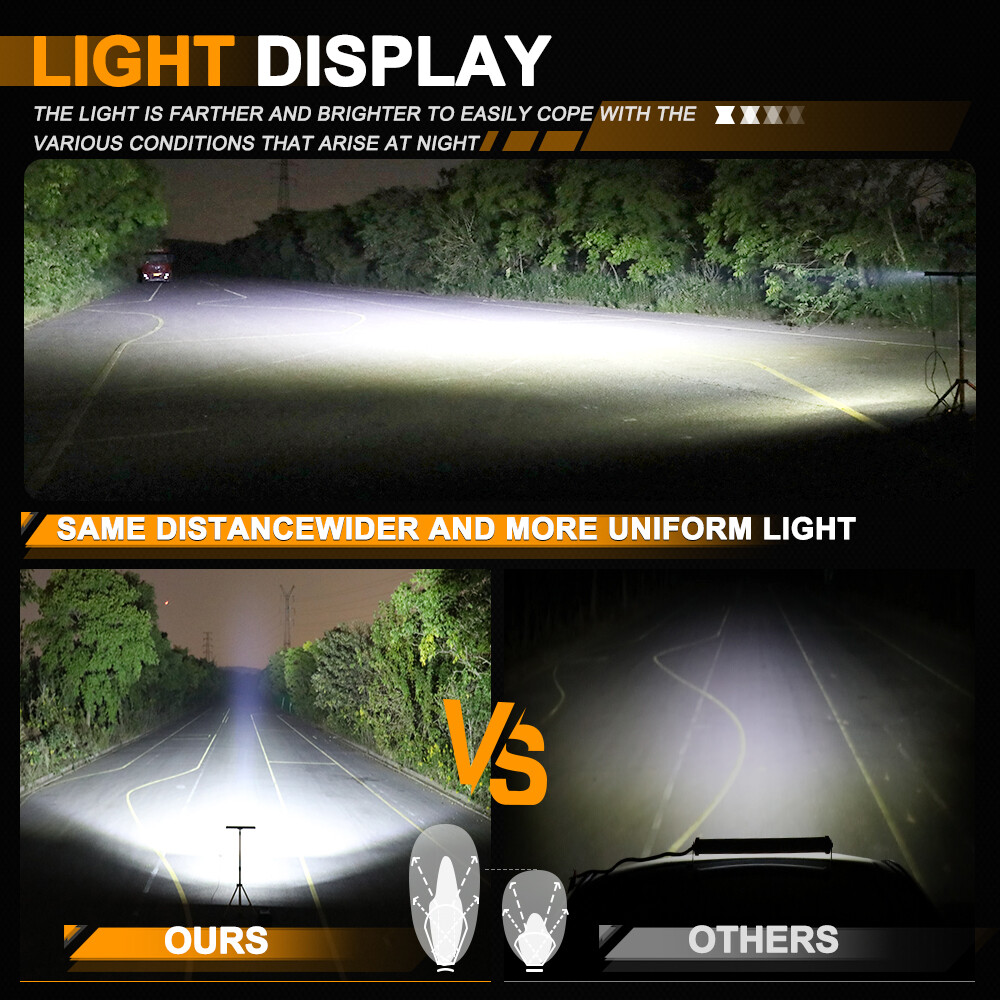 Roof For Can-Am Maverick X3 6D Curved 50" LED Light Bar Mount Kit +Bracket +wire