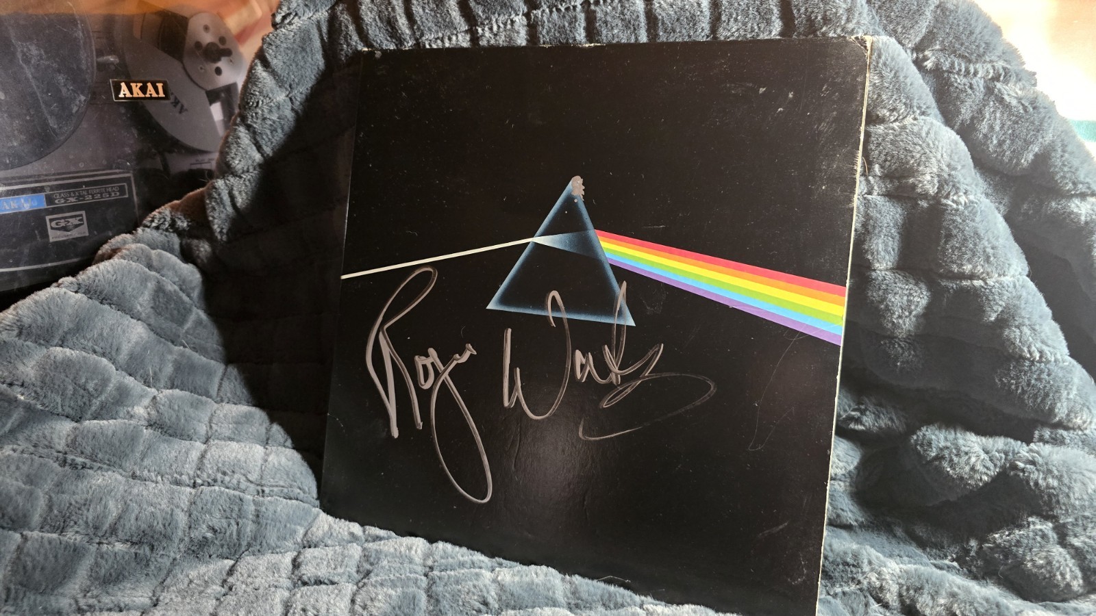 Pink Floyd The Dark Side of the Moon Signed Original Vinyl Record