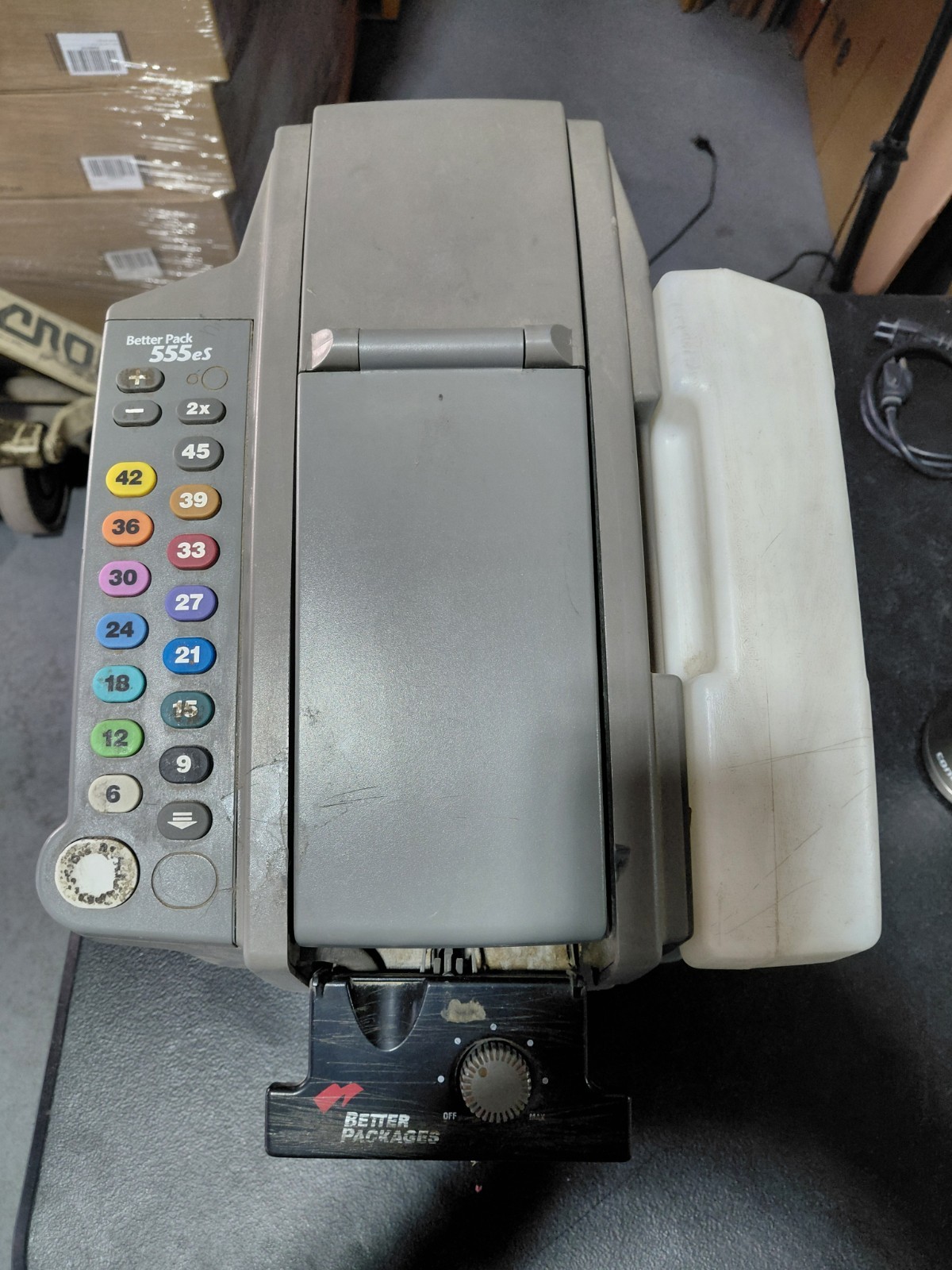 Better Pack 555eS Electric Tape Dispenser