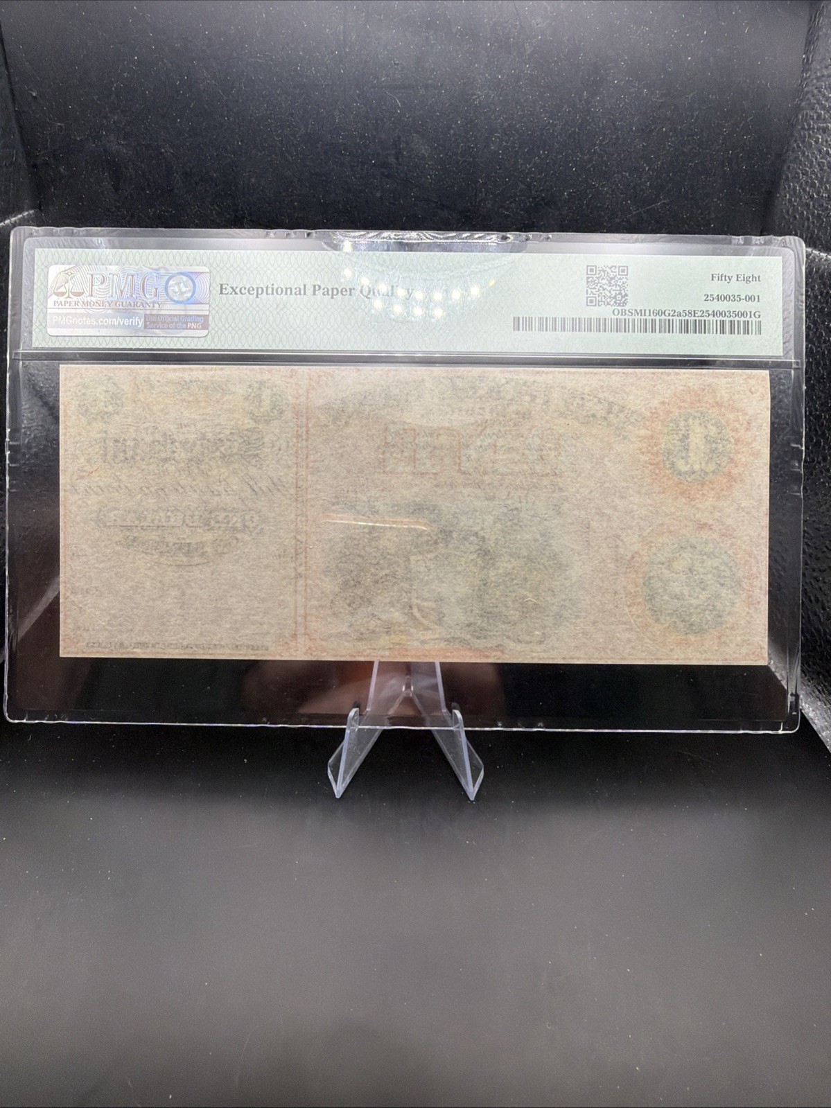 State Bank Of Michigan Detroit $1 1859-60s Remainder