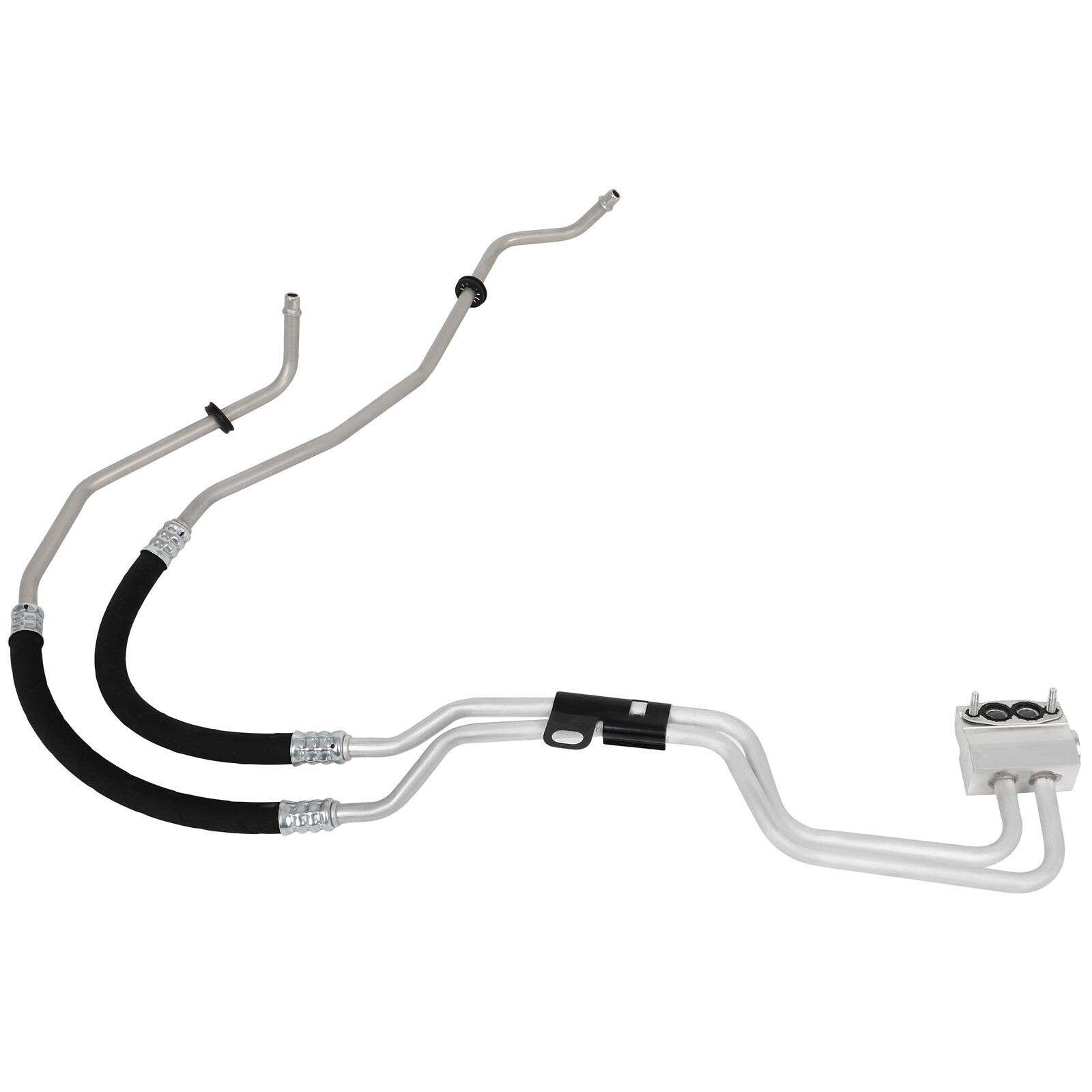 Engine Oil Cooler Line Inlet & Outlet Fits For 2007-2014 CHEVROLET CADILLAC GMC