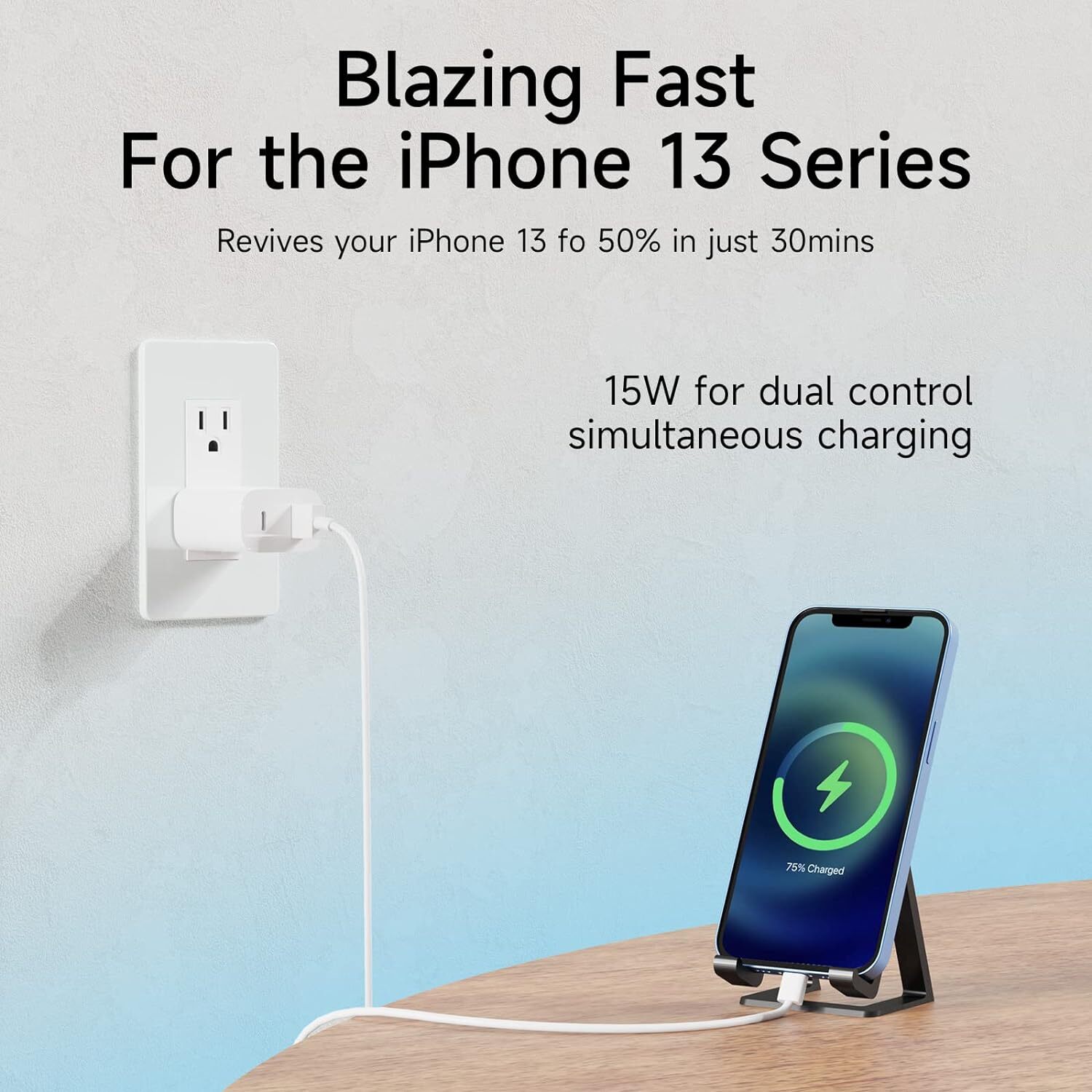 For iPhone 14 13 12 11 20W Fast Charger Block USB Type C Wall Power Adapter Lot