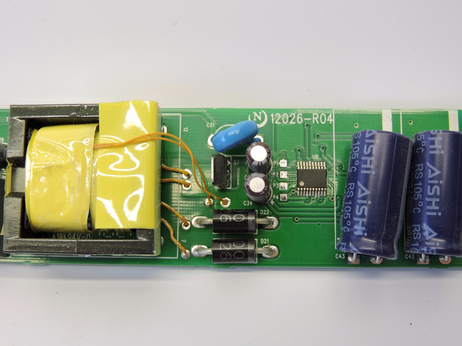 Norlux 132589 LED Driver 120-277VAC 58vdc 45W Max Dimmable 1-10v Dry or Damp