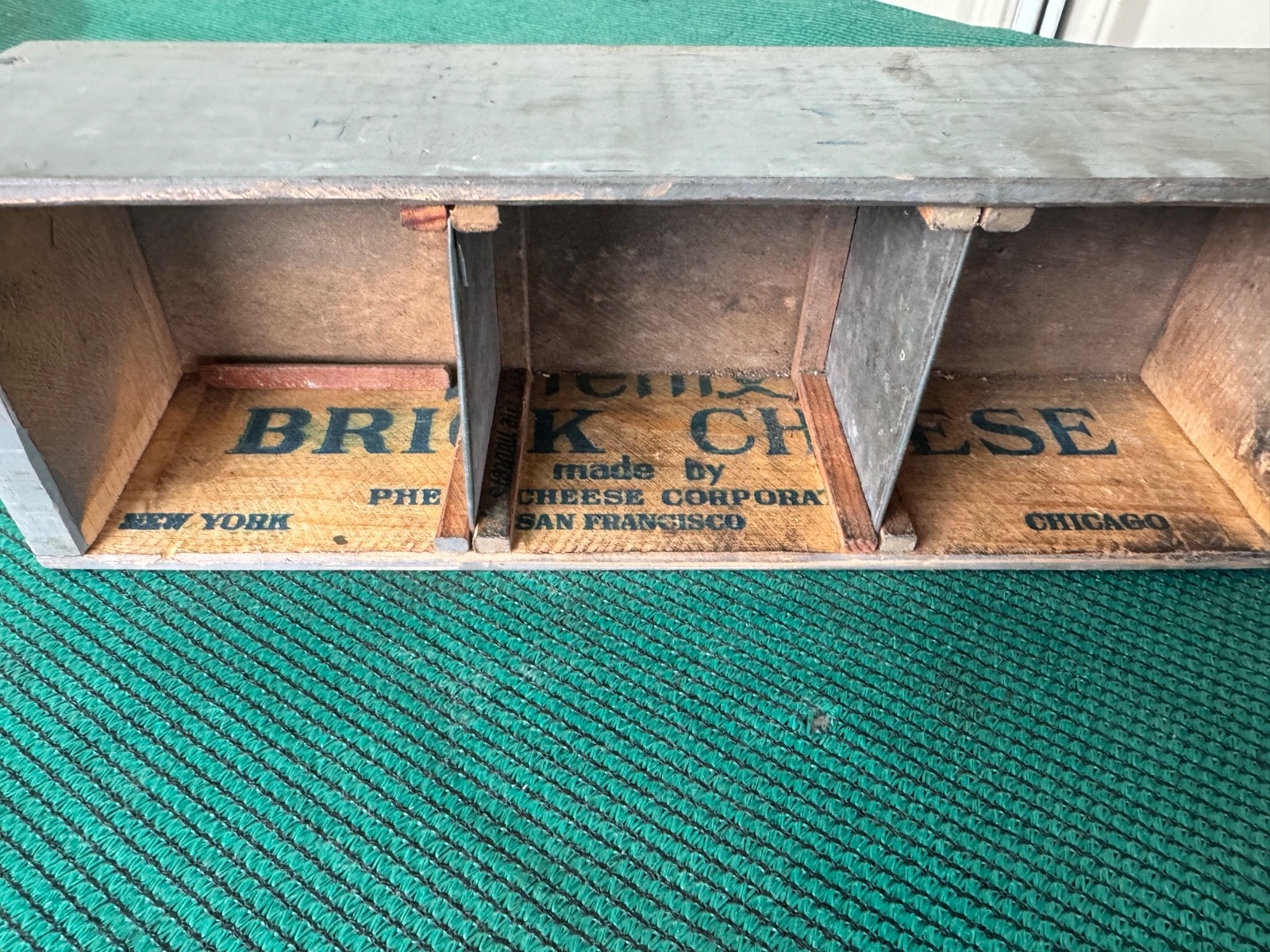 Antique Apothecary Wood Cabinet Bin Nuts, Bolts, Screws 20 Drawers 17"x12"x17"