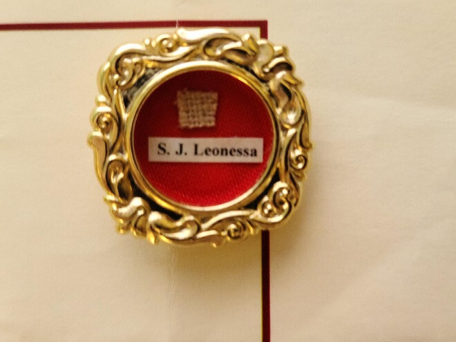 Reliquary Relic of Saint S. Josepus a Leonessa with Certificate
