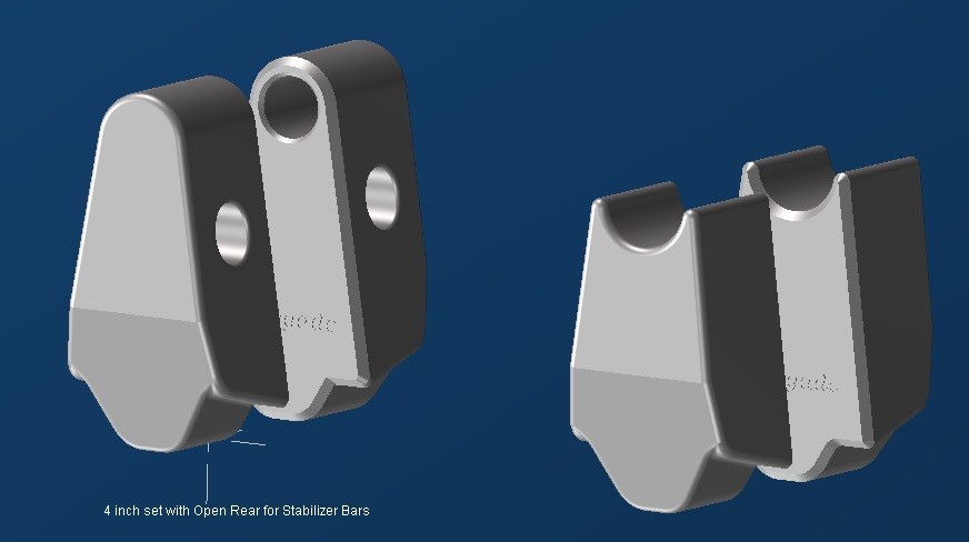 Pelican Catch Mode 110 and 130 Kayak Seat Riser Sets **NEW DESIGN***