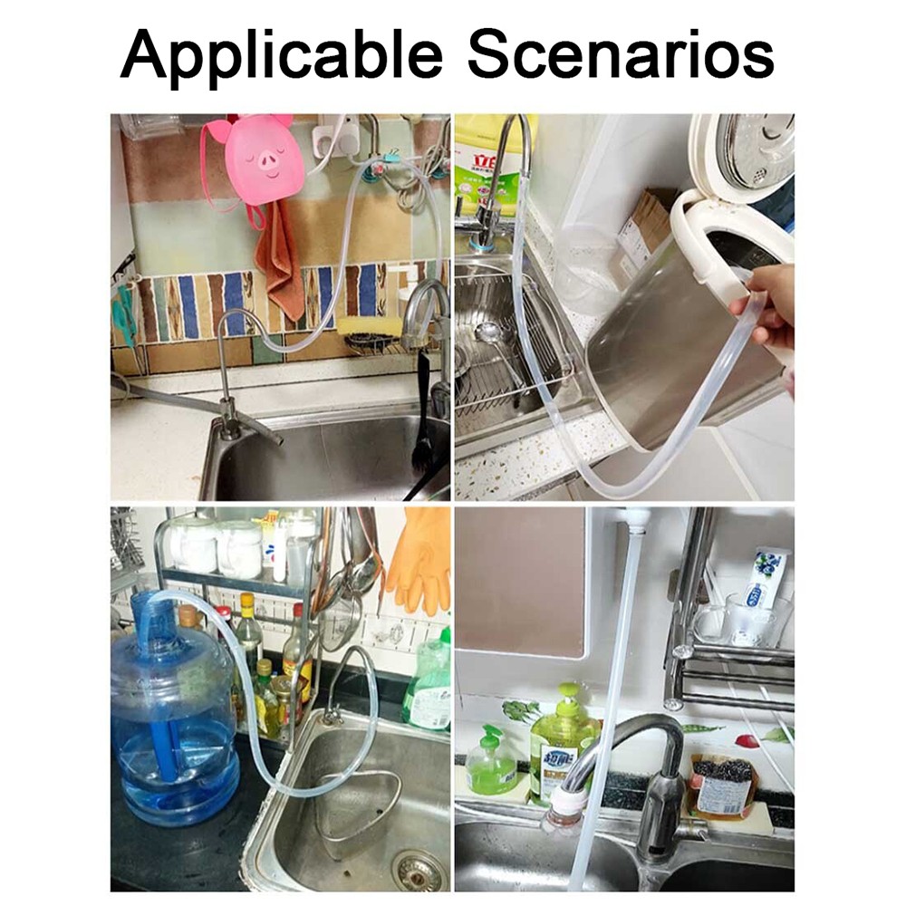 Clear Silicone Tube Food Grade Rubber Soft Pipe Beer Milk Drink Pipes Water Hose