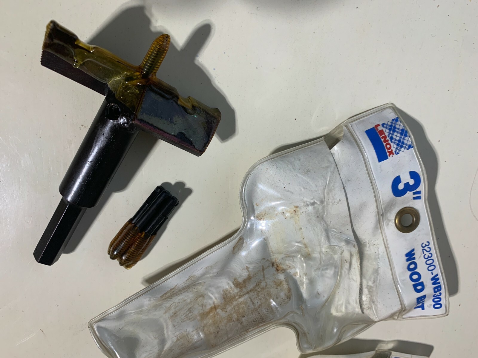 2 - Lenox Self Feed Wood Drill Bits 3" + 3 5/8" Bi metal NEW MADE IN USA