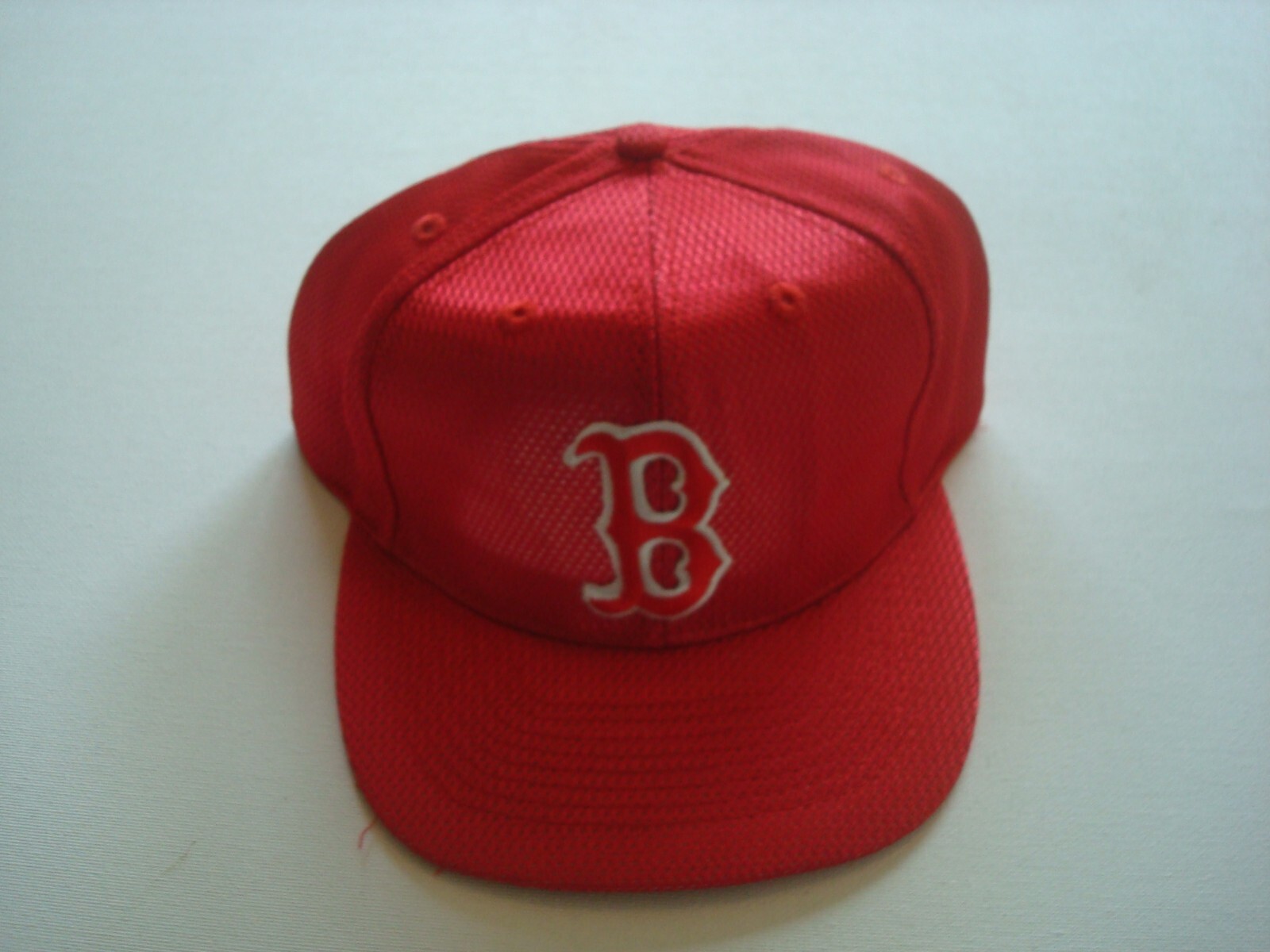 RED SOX DIMPLES GOLF   80S  90S SNAPBACK HAT CAP VINTAGE S1