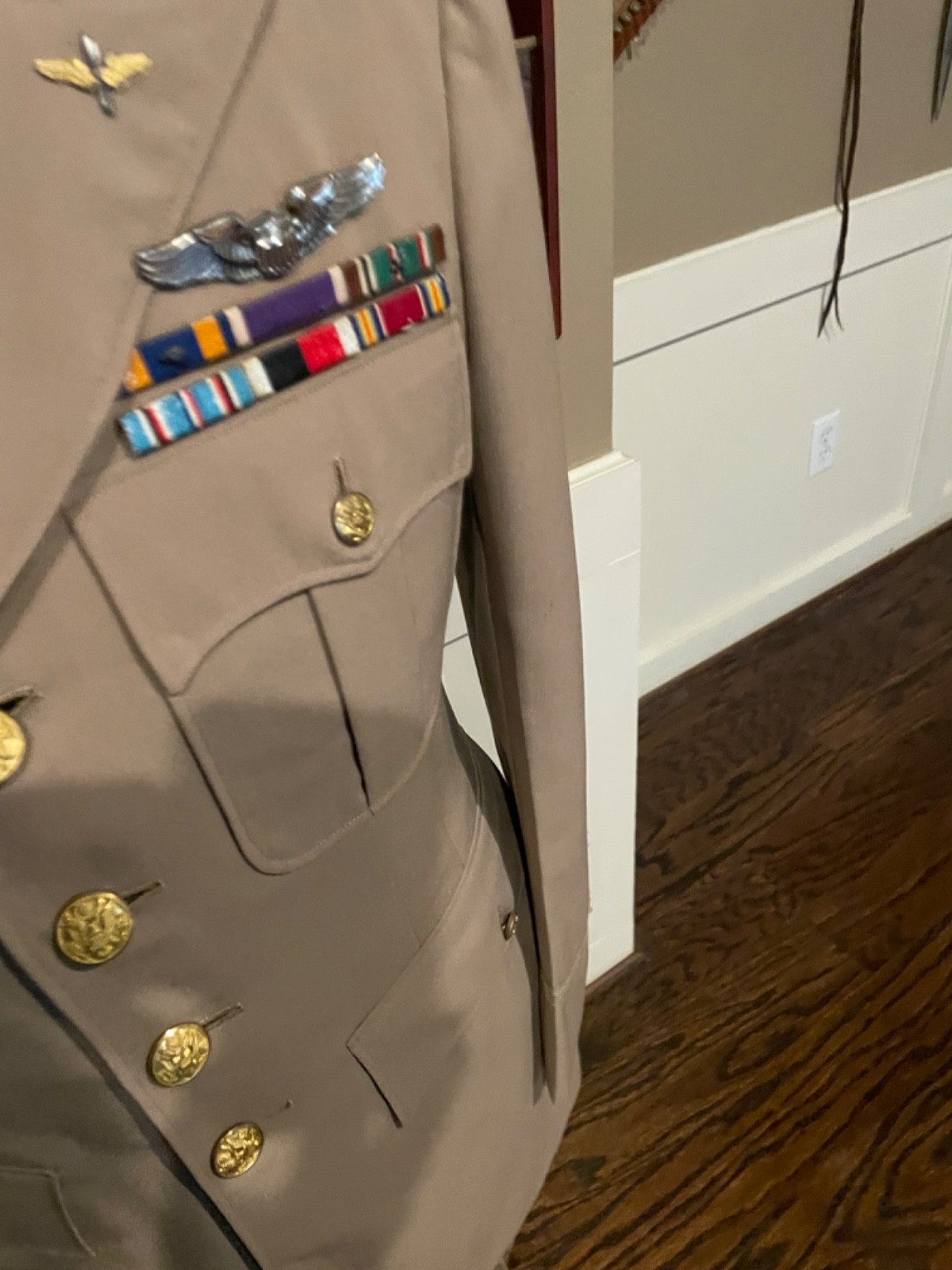 8th WW2 Captian's Pinks & Greens Air Corps Uniform