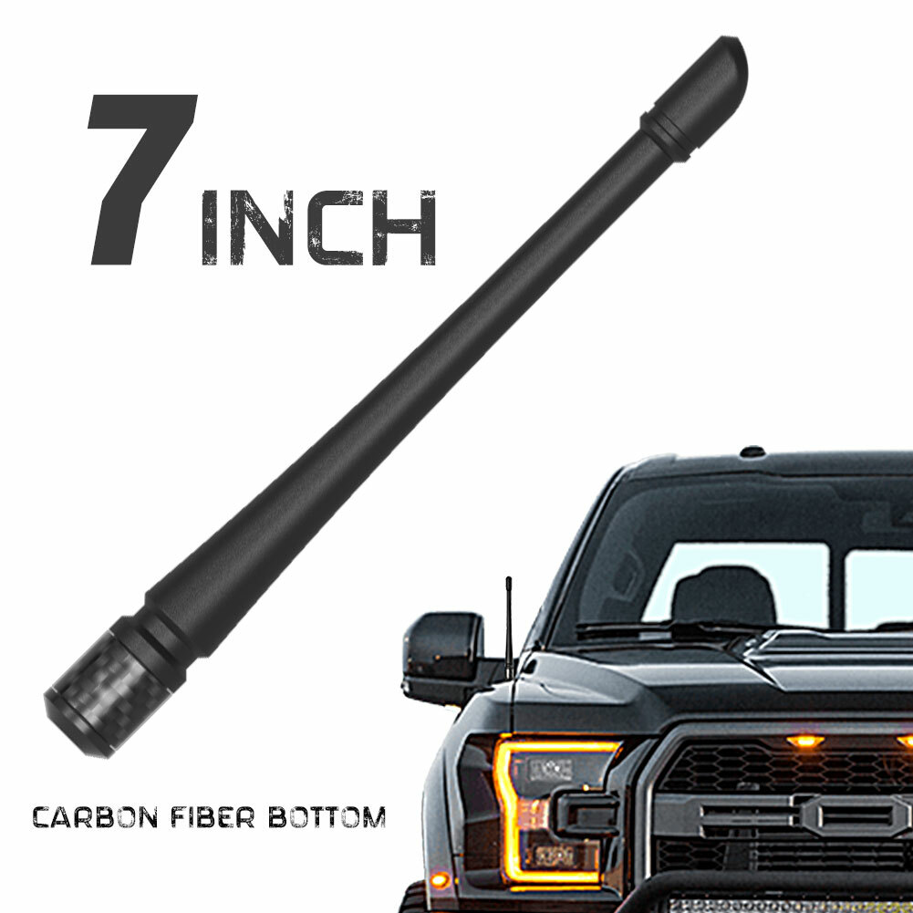Rydonair 7" Short Antenna Replacement with Ford F150 Raptor 2009-2024