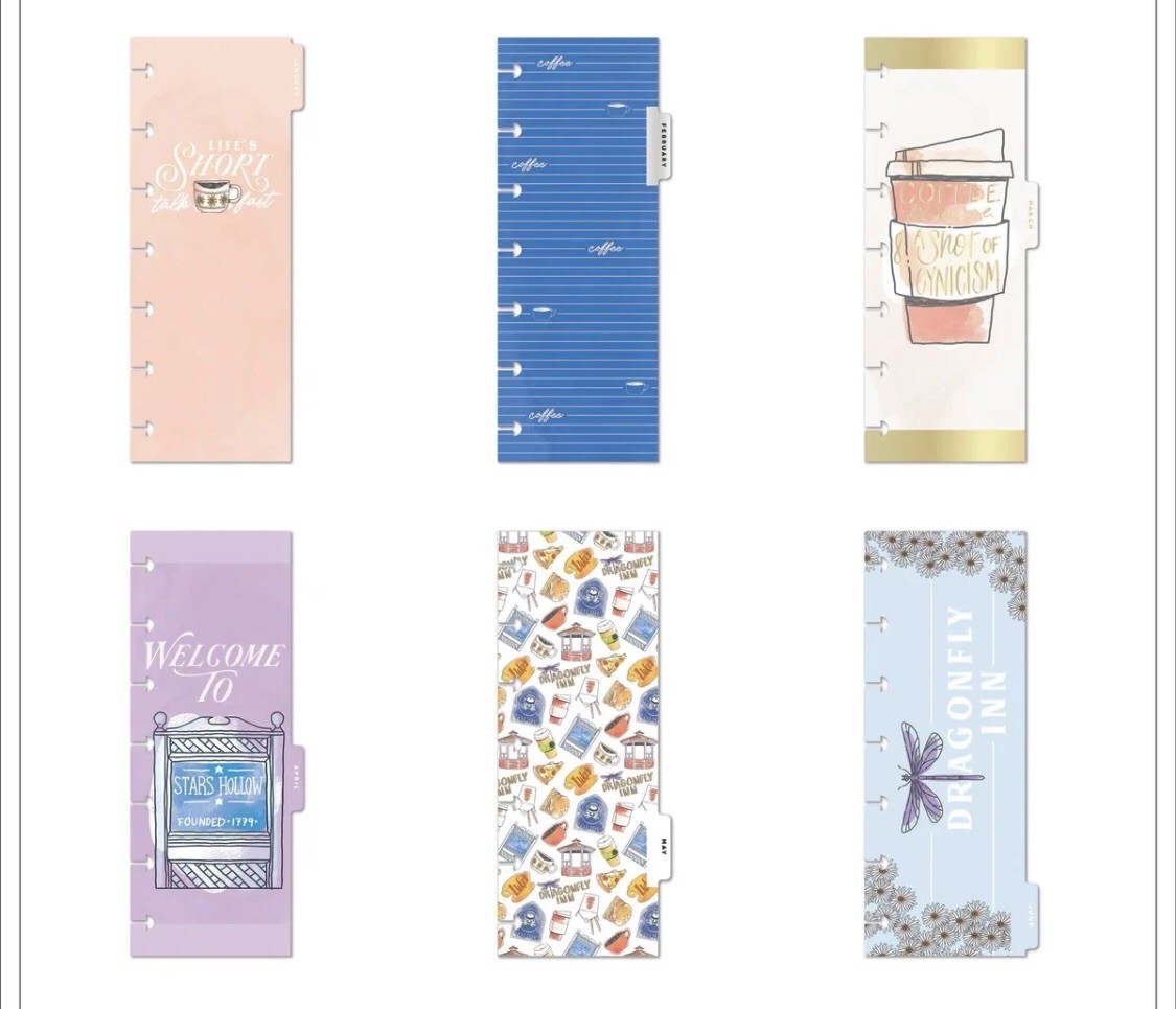 HAPPY PLANNER GILMORE GIRLS VALUE PACK STICKERS and MINI PLANNER LIMITED EDITION