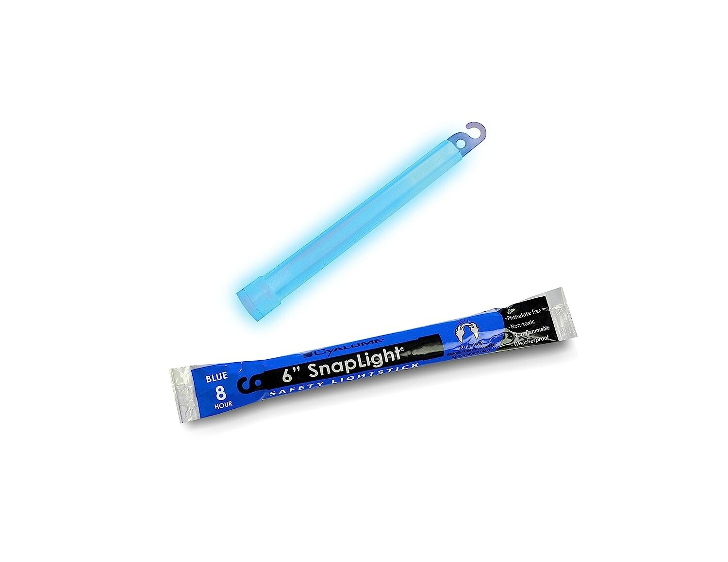 Lot Of 10 Blue CYALUME Glow Sticks 6" Doomsday Prepper Survival Bug Out Bag 8/22